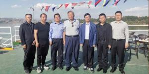 中國黃河文化經(jīng)濟(jì)發(fā)展研究會(huì)何光暐會(huì)長一行赴我市考察交流，與文旅集團(tuán)達(dá)成戰(zhàn)略合作